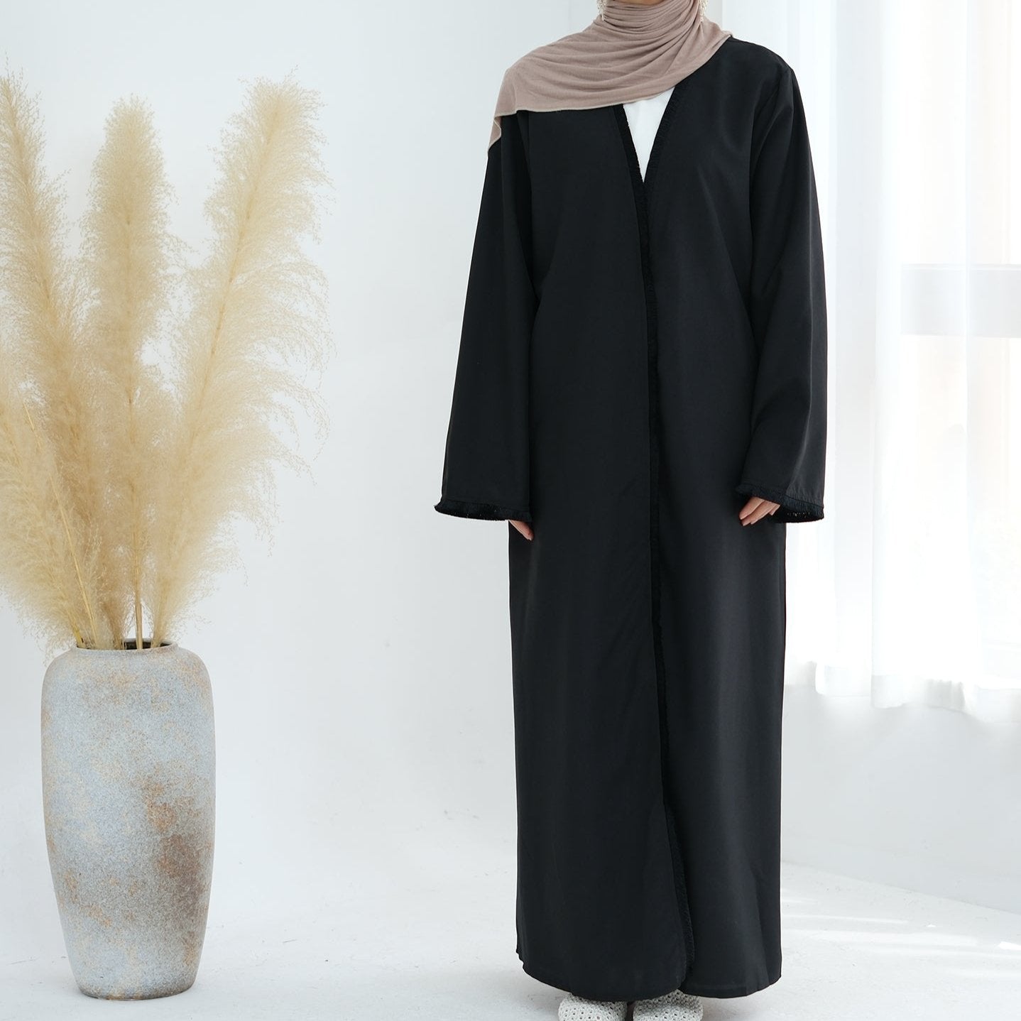 Ruffle Abaya