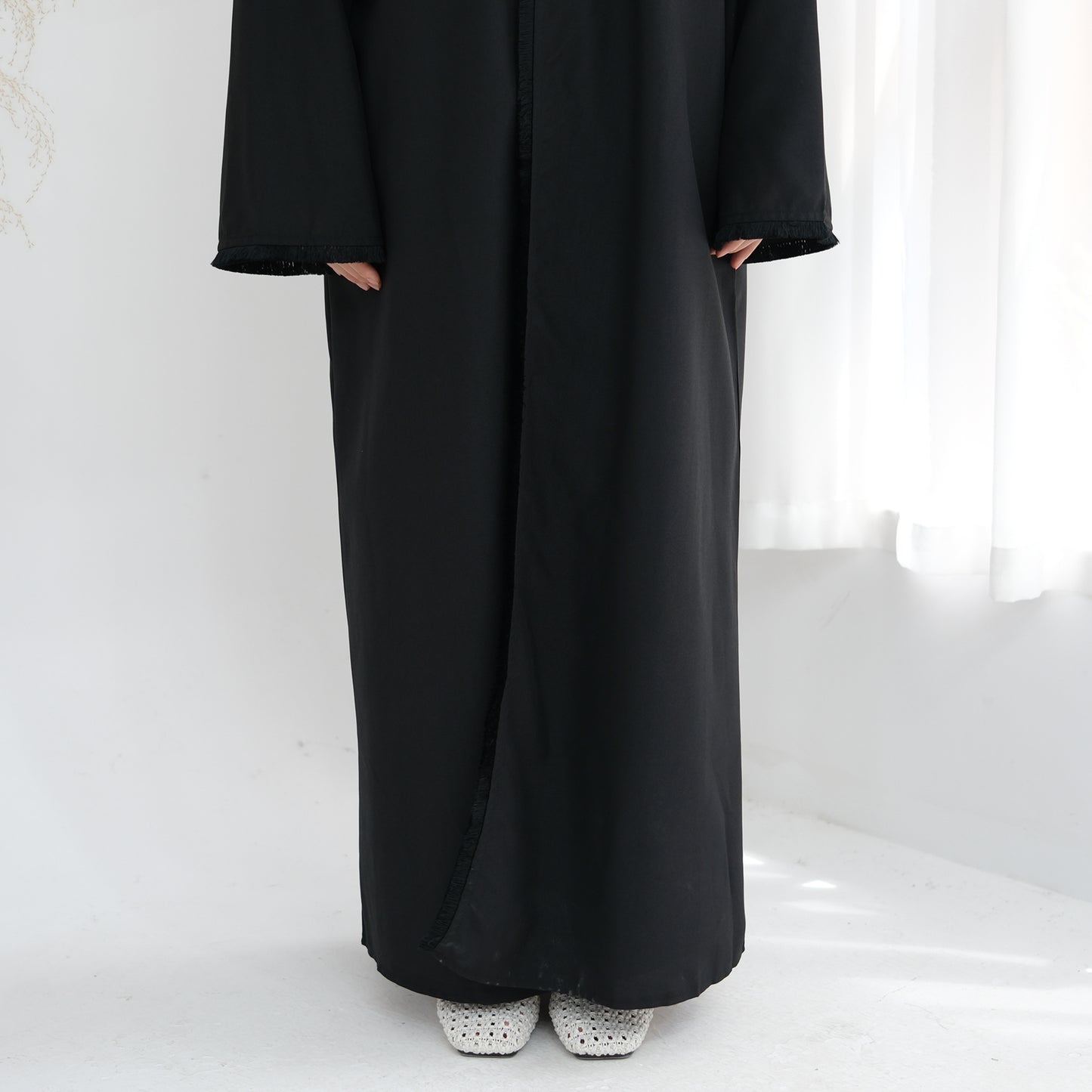 Ruffle Abaya