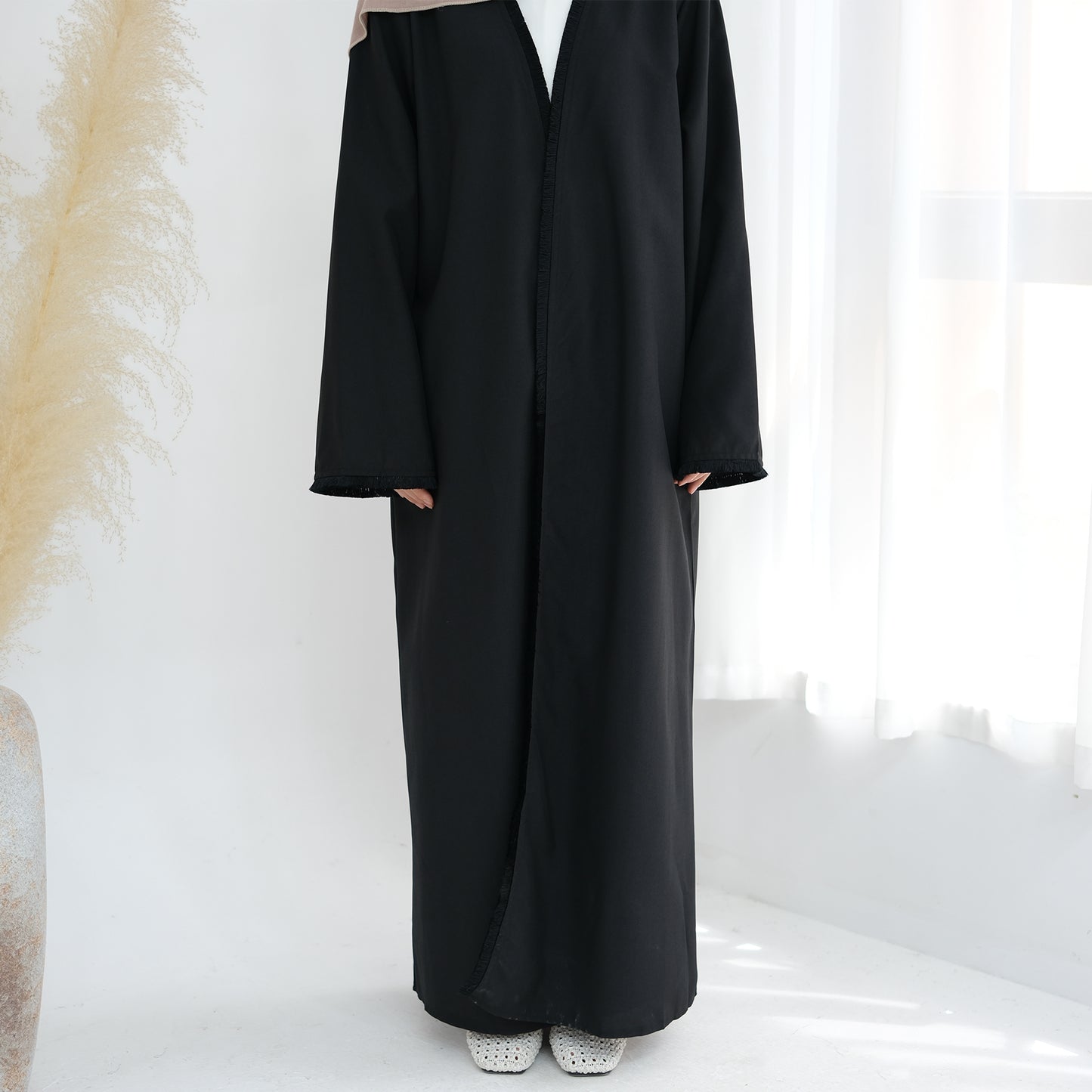 Ruffle Abaya