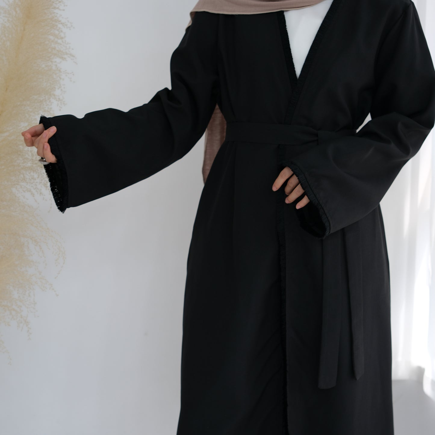 Ruffle Abaya