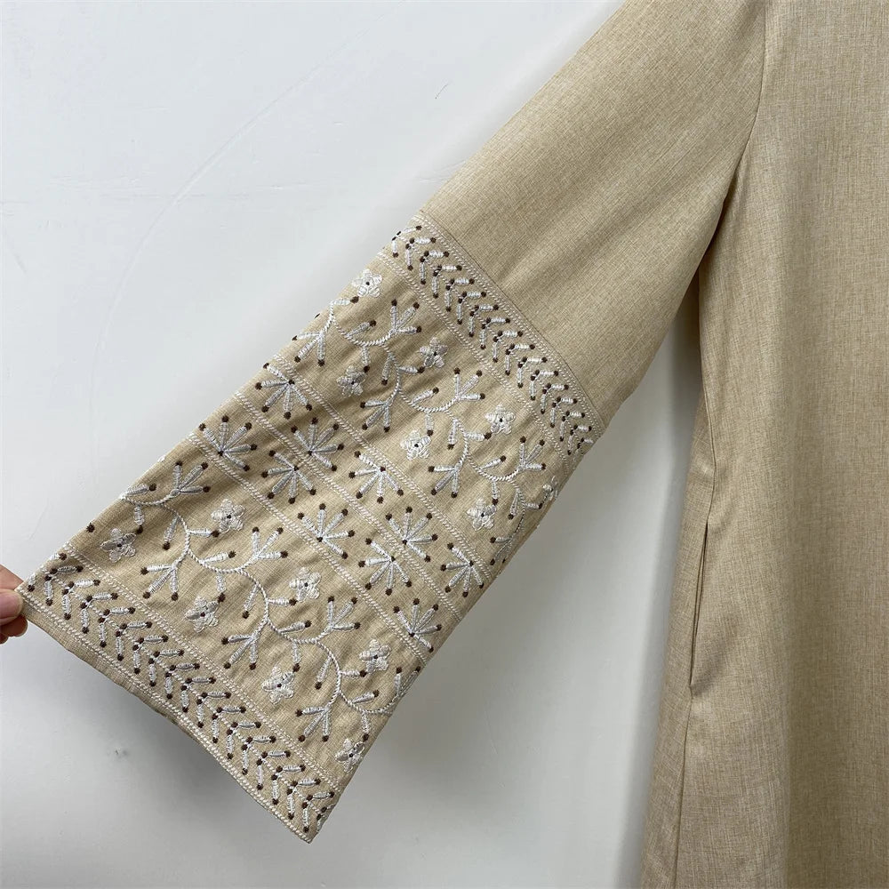 Inara Linen Abaya