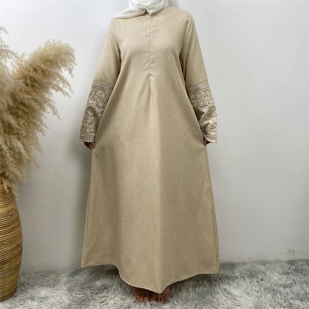 Inara Linen Abaya