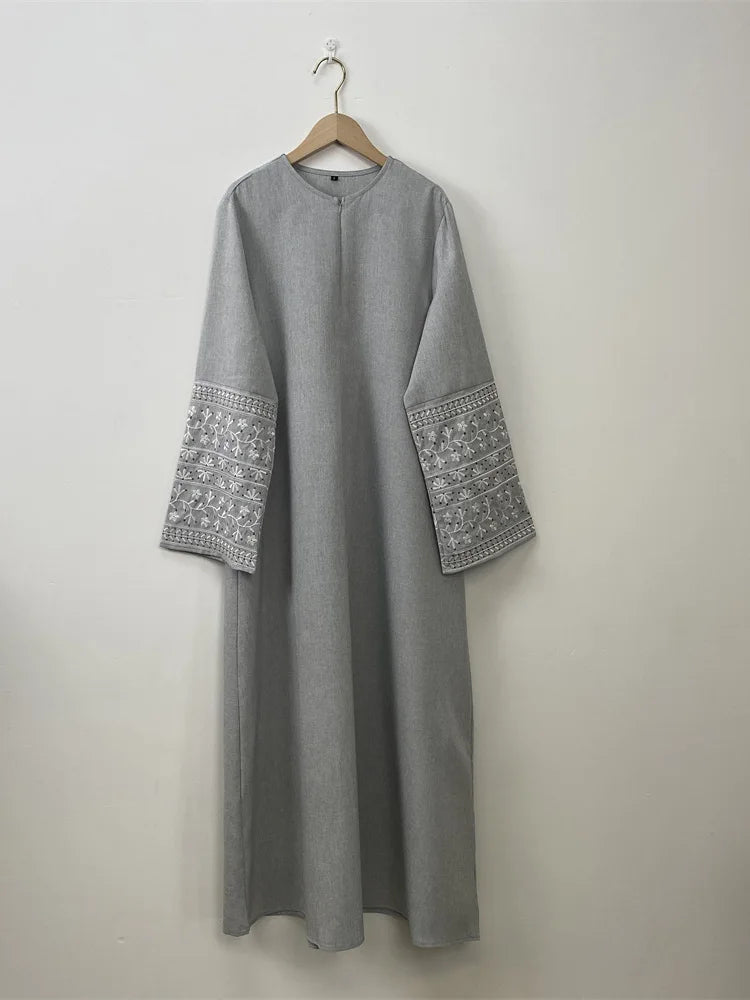 Inara Linen Abaya