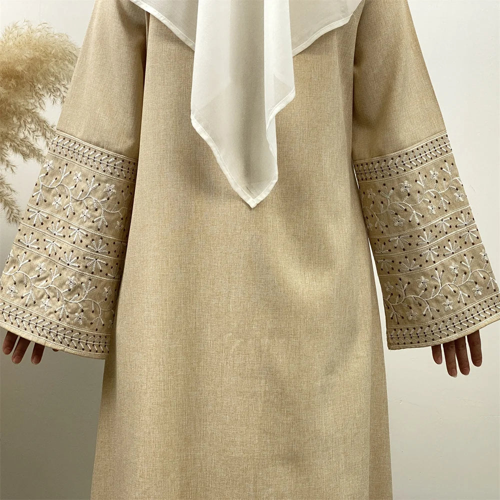 Inara Linen Abaya