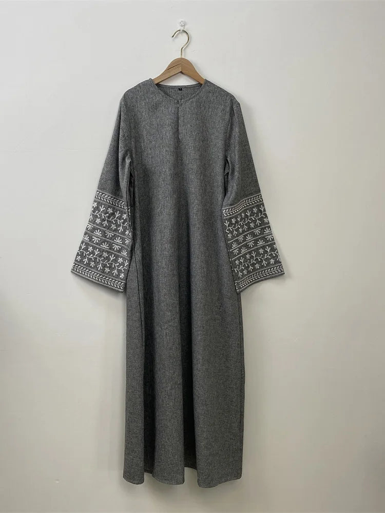 Inara Linen Abaya