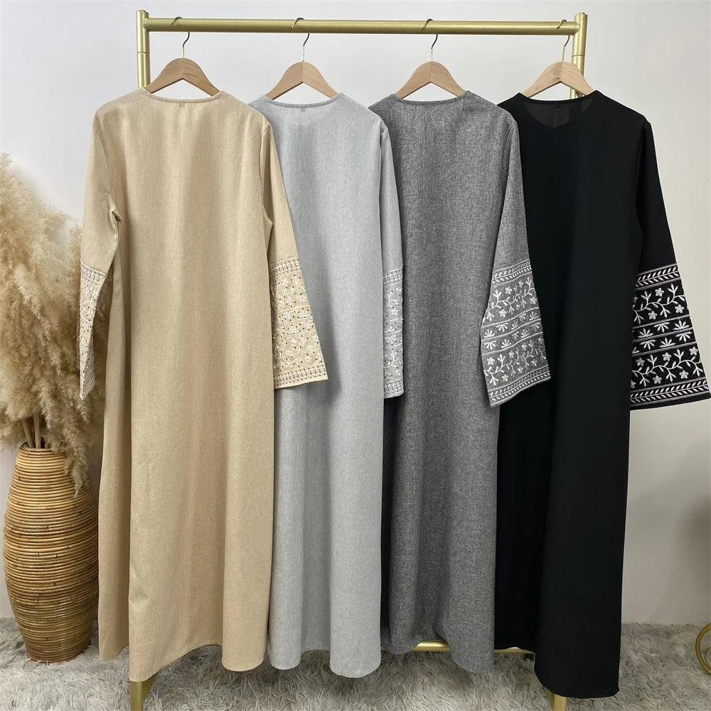 Inara Linen Abaya