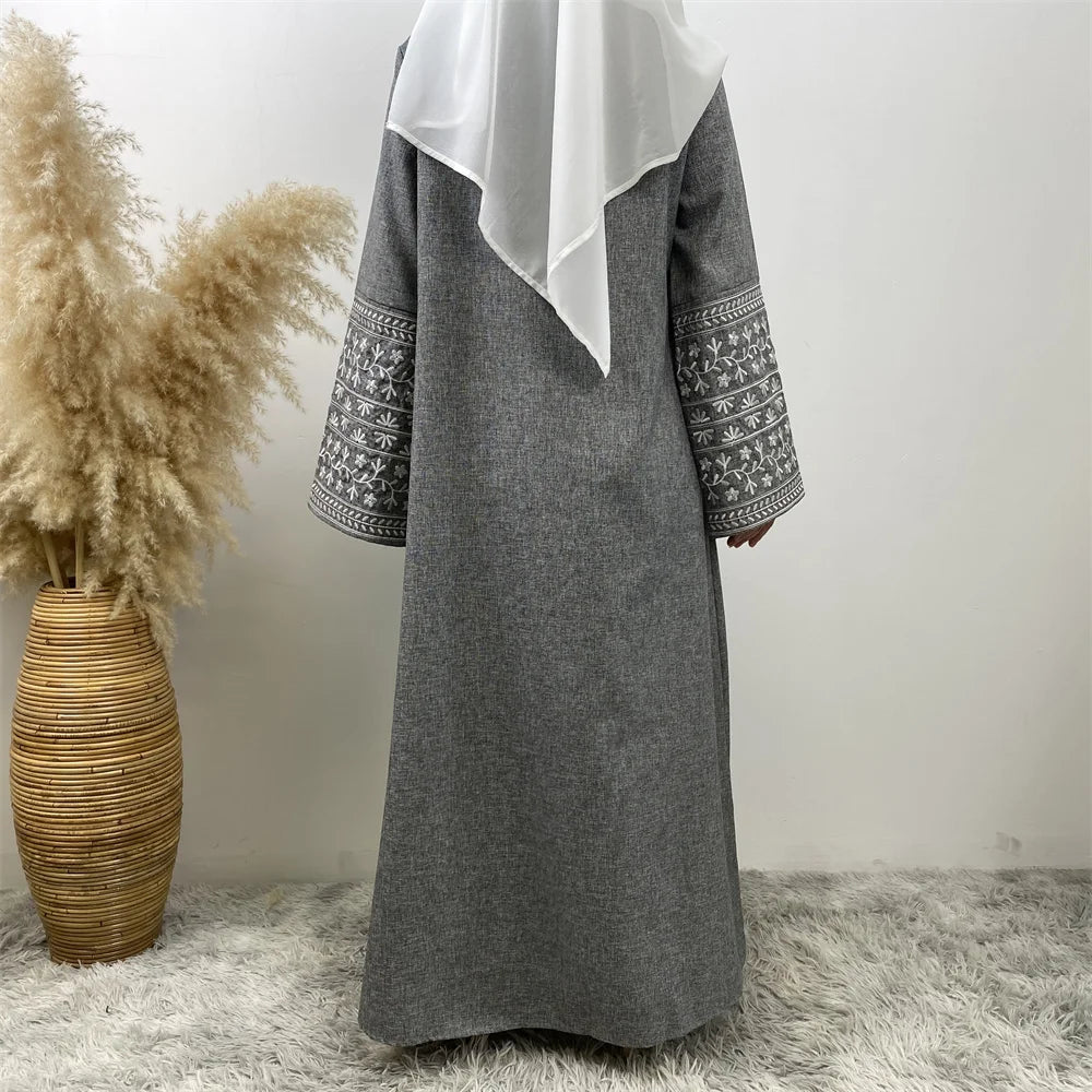 Inara Linen Abaya
