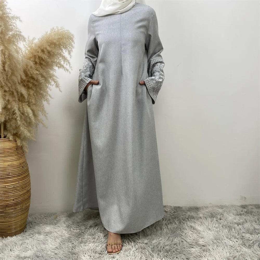 Inara Linen Abaya