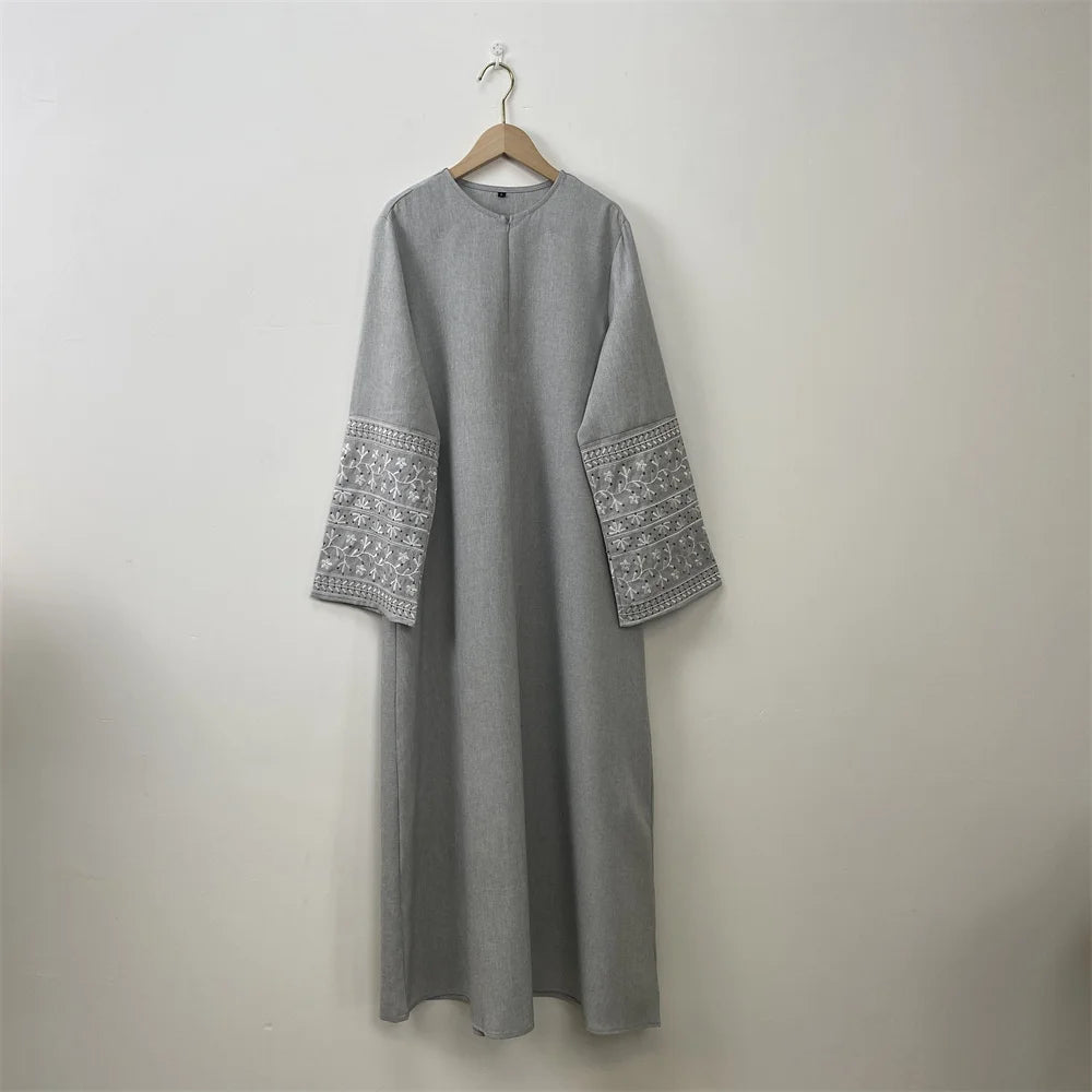 Inara Linen Abaya