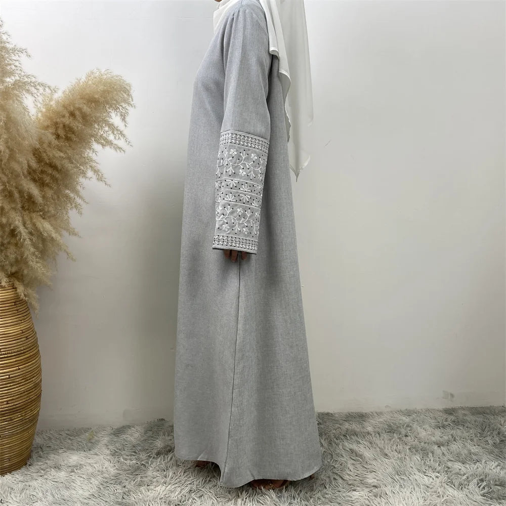 Inara Linen Abaya
