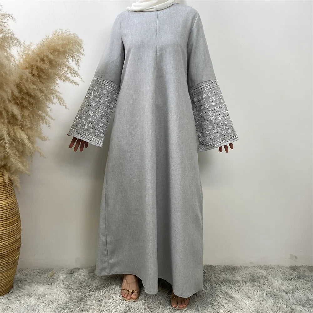 Inara Linen Abaya