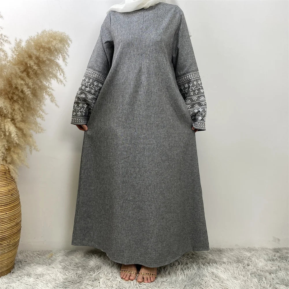 Inara Linen Abaya