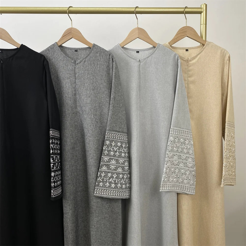 Inara Linen Abaya