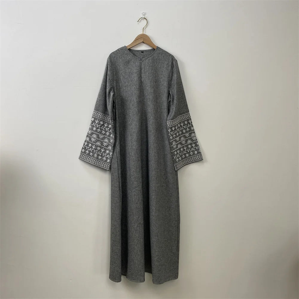 Inara Linen Abaya