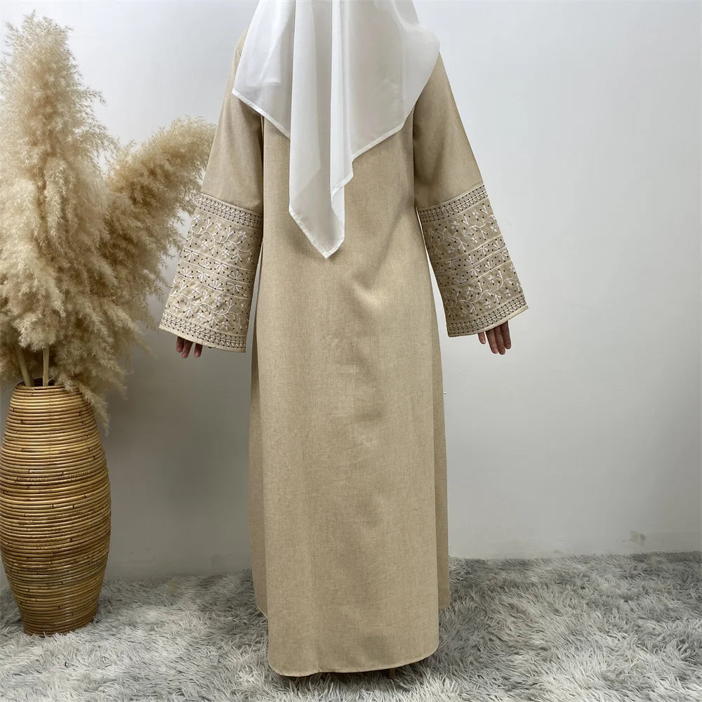 Inara Linen Abaya