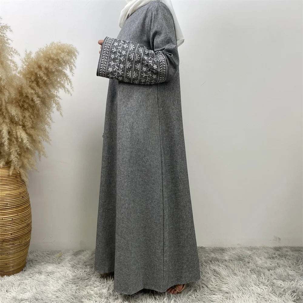 Inara Linen Abaya