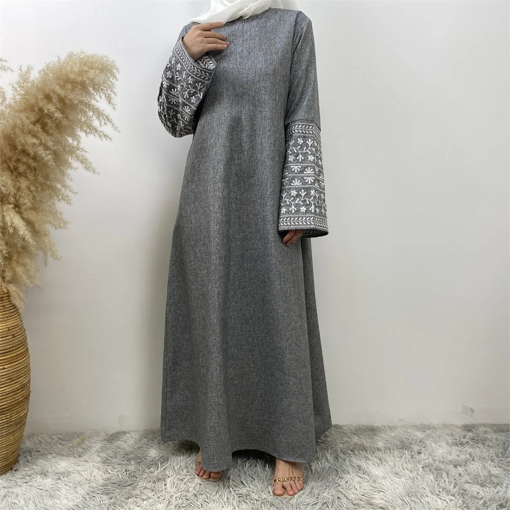Inara Linen Abaya