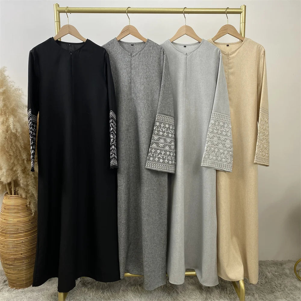 Inara Linen Abaya