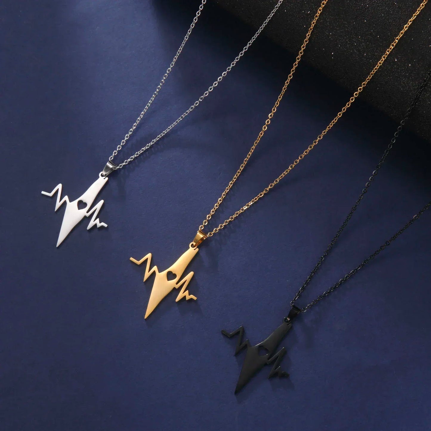 Palestine Heartbeat Necklace