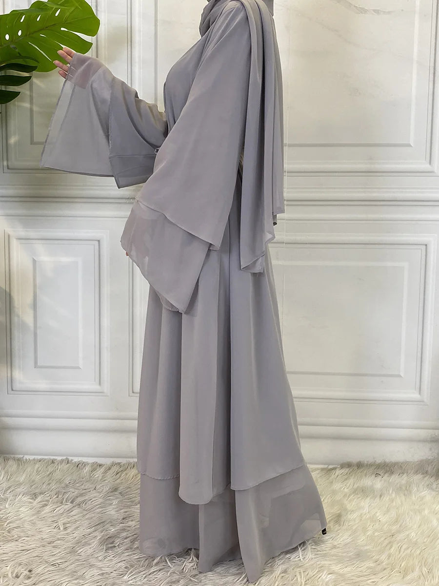 Siyana Chiffon Abaya