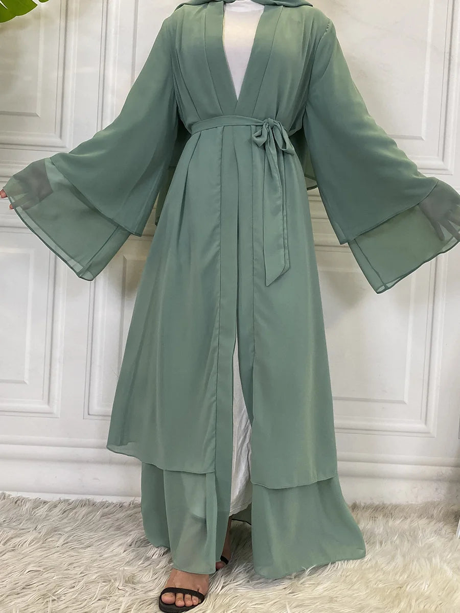 Siyana Chiffon Abaya