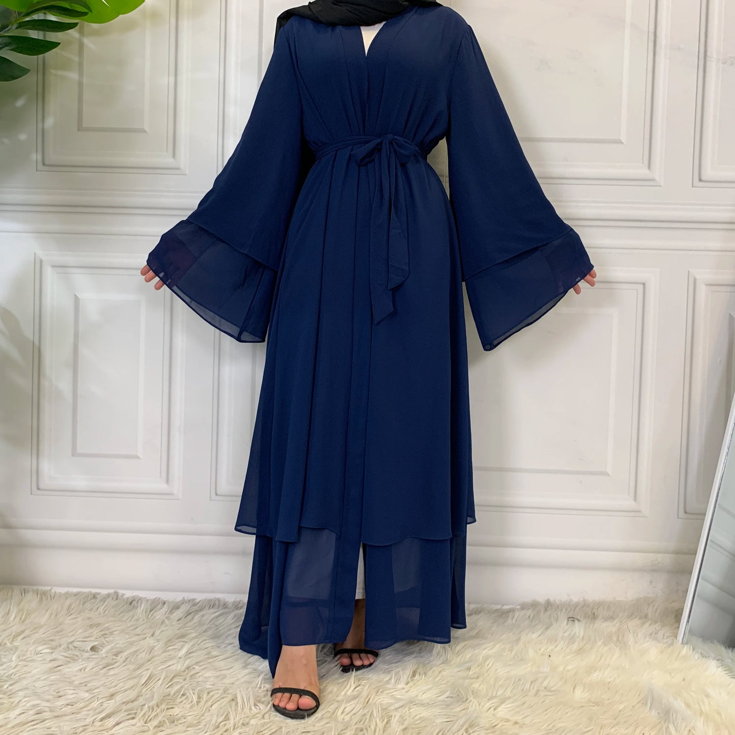 Siyana Chiffon Abaya