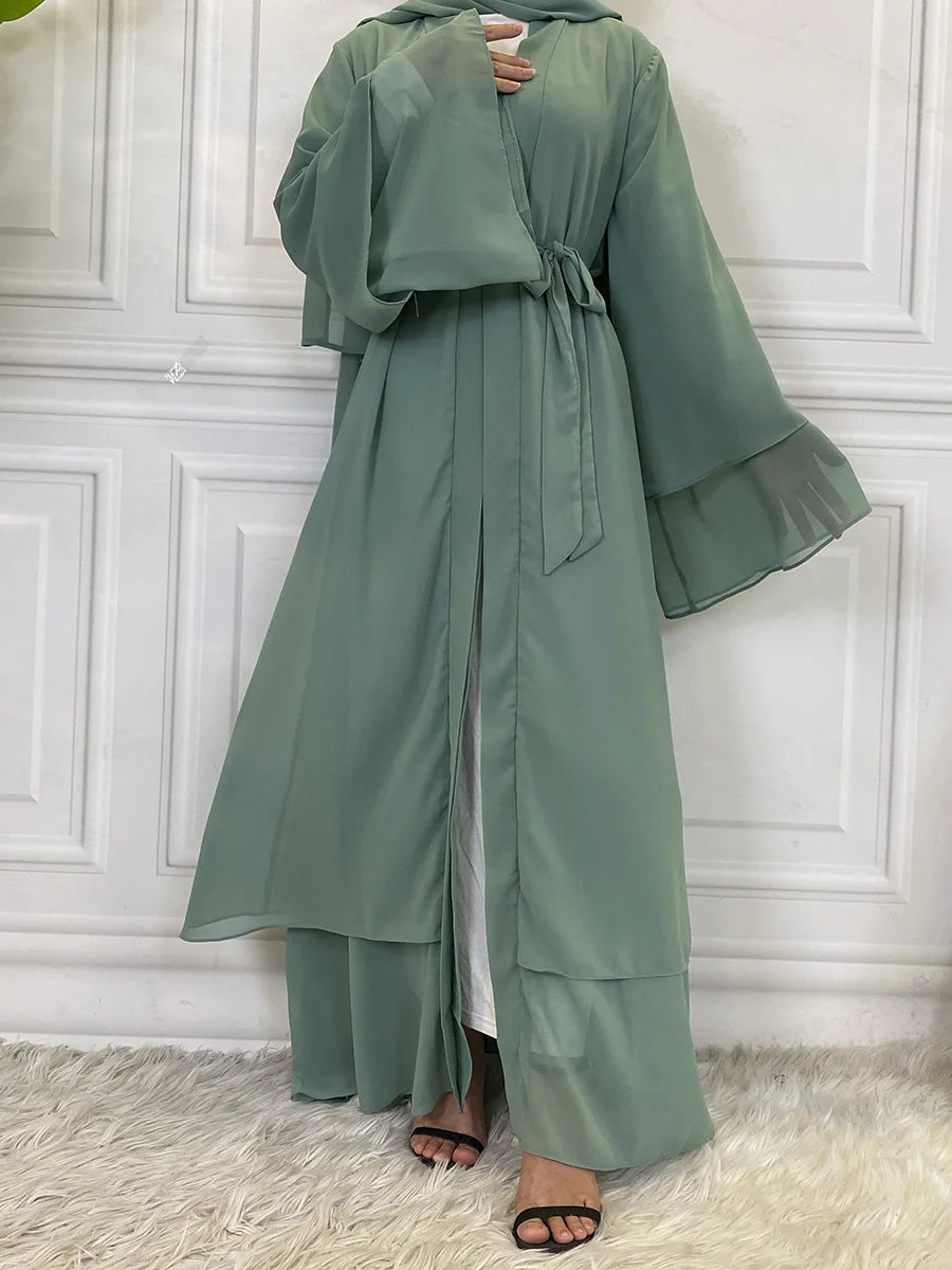 Siyana Chiffon Abaya