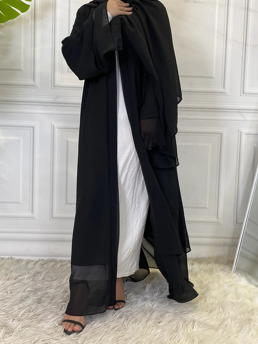 Siyana Chiffon Abaya