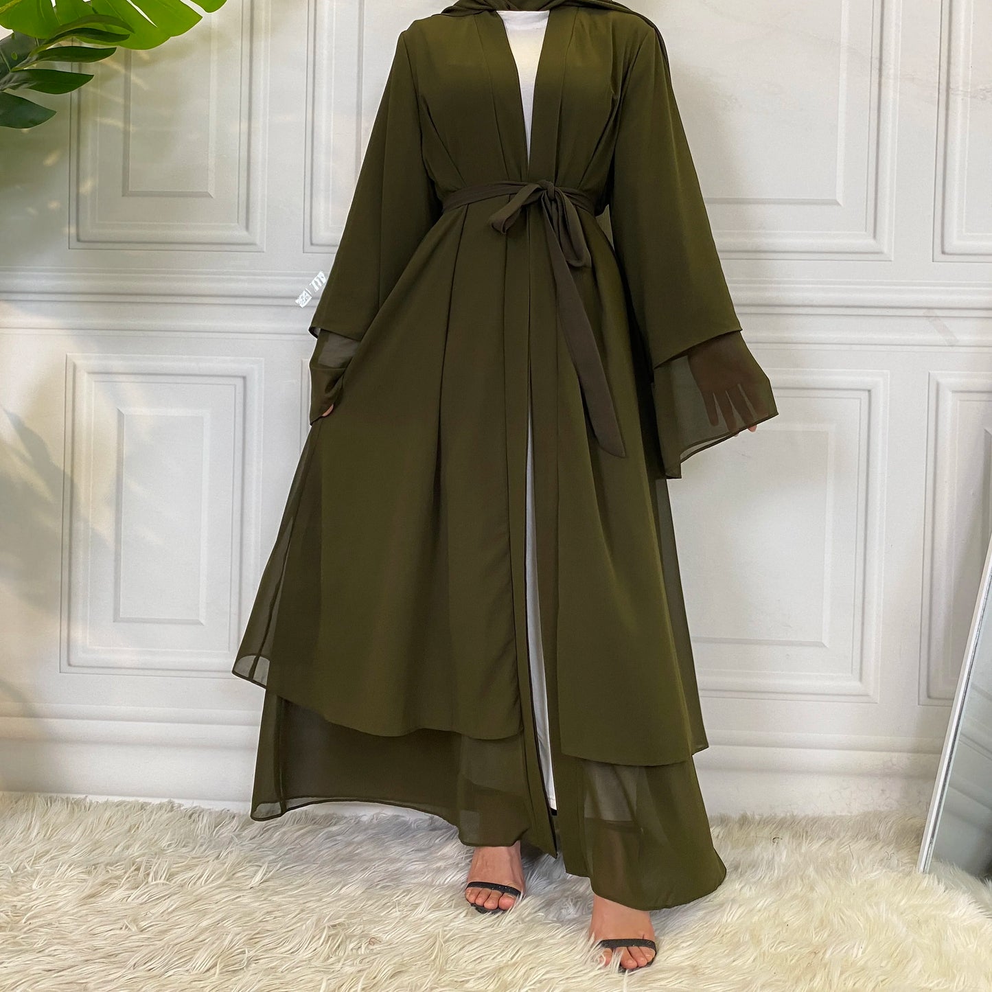 Siyana Chiffon Abaya