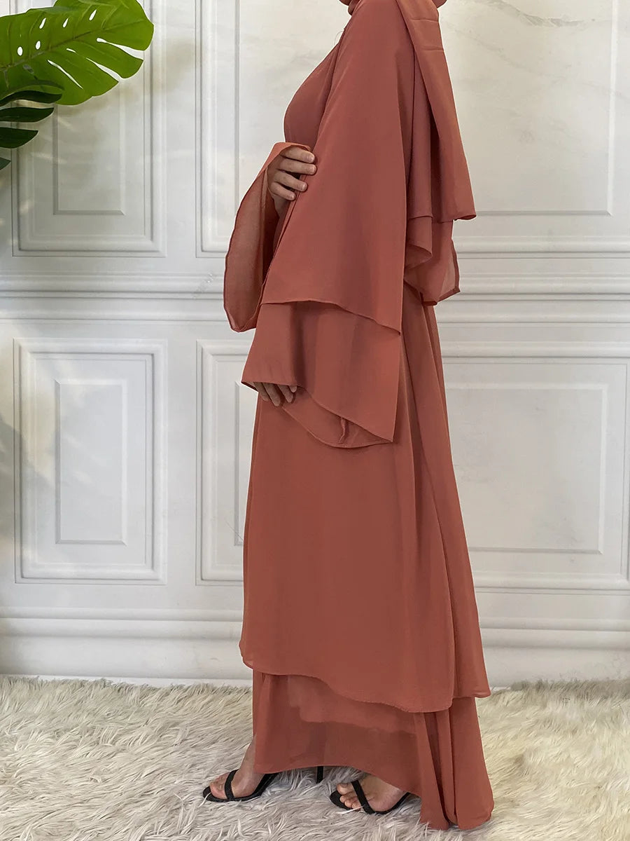 Siyana Chiffon Abaya