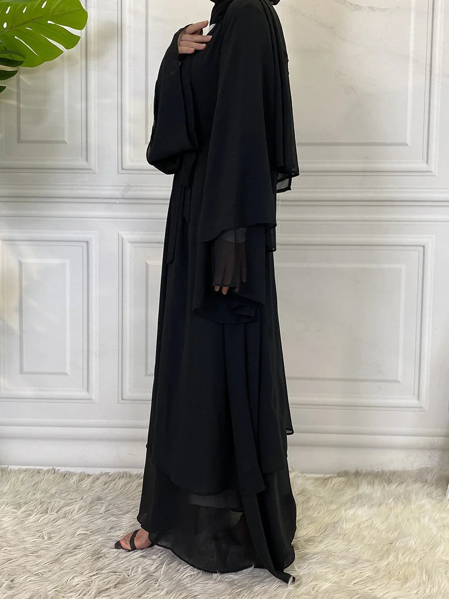 Siyana Chiffon Abaya