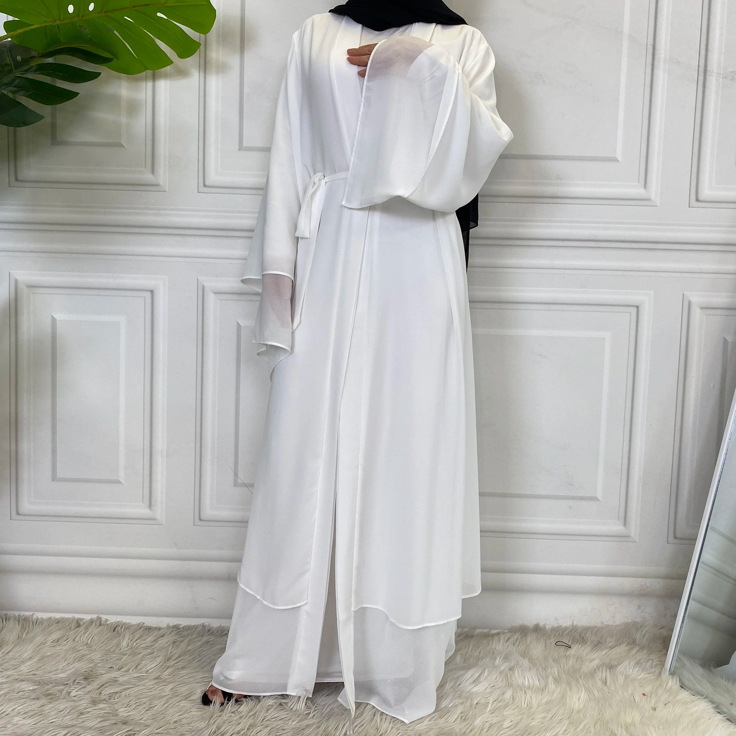 Siyana Chiffon Abaya