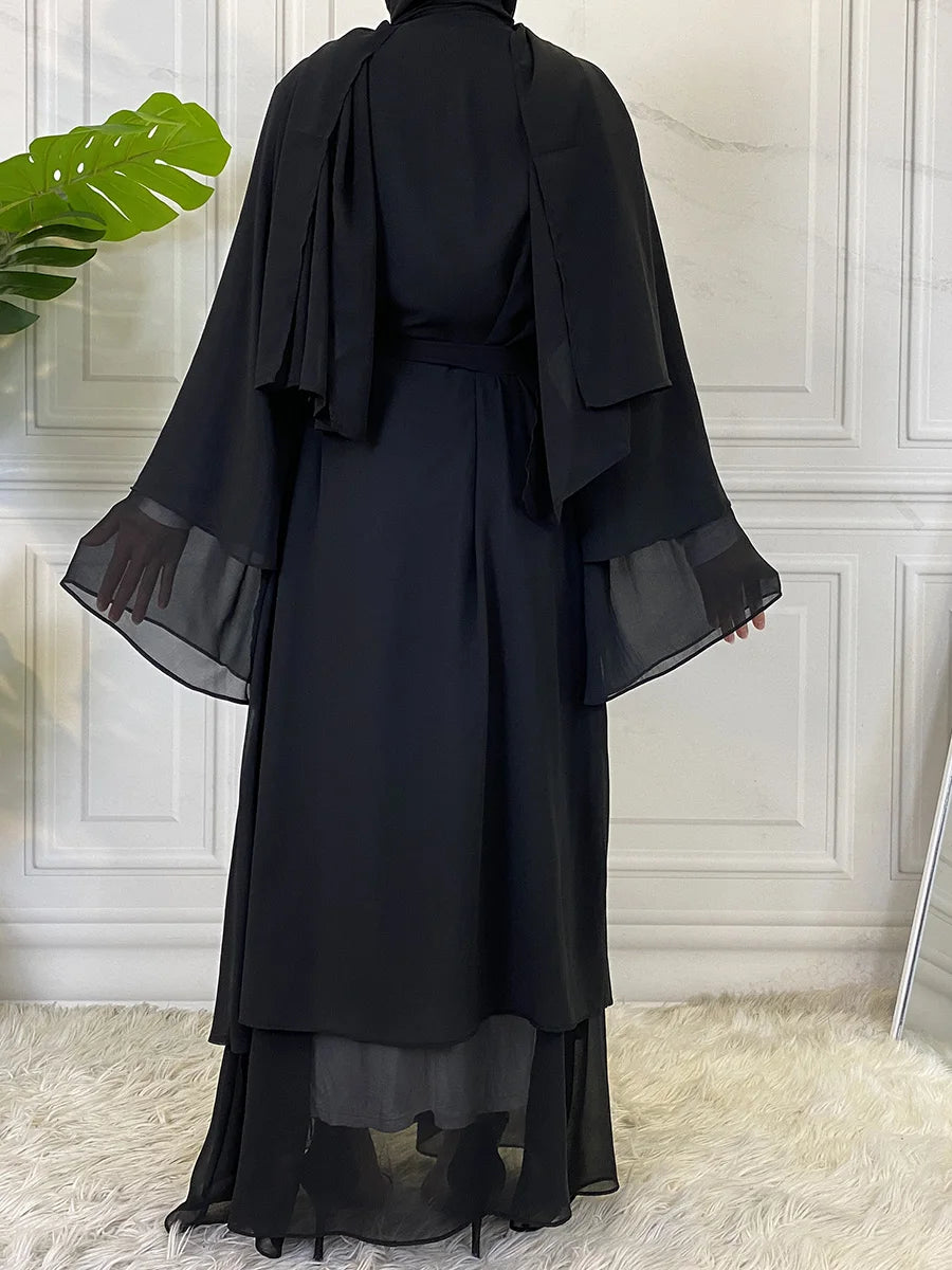 Siyana Chiffon Abaya