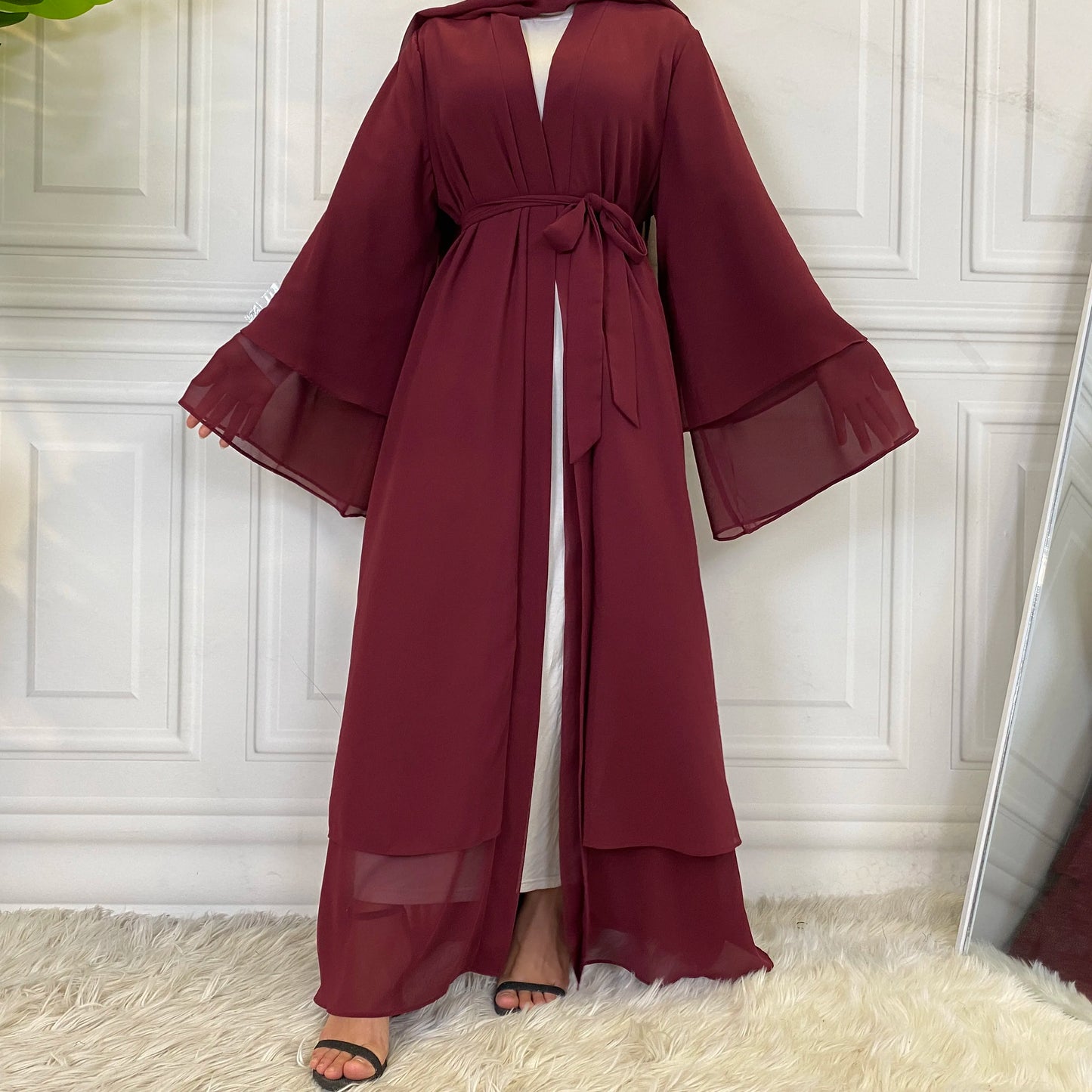 Siyana Chiffon Abaya