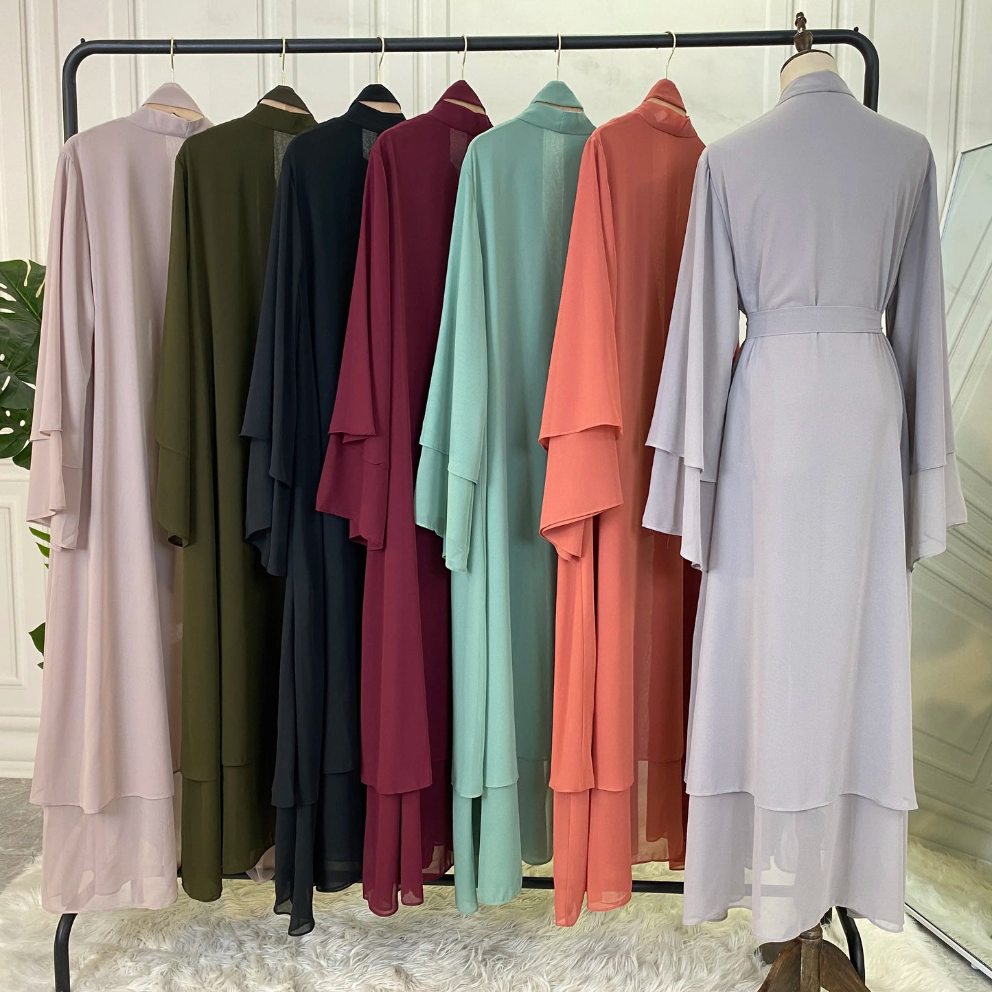 Siyana Chiffon Abaya