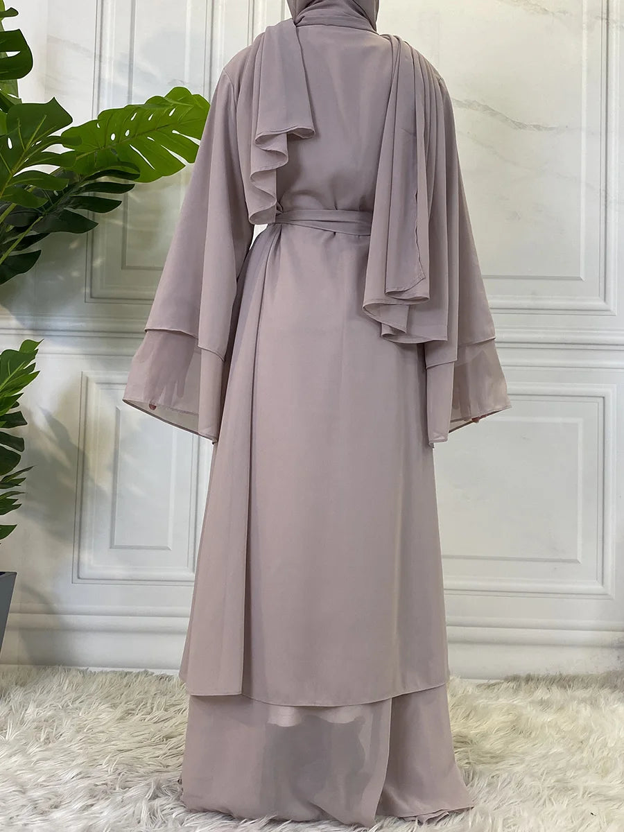 Siyana Chiffon Abaya