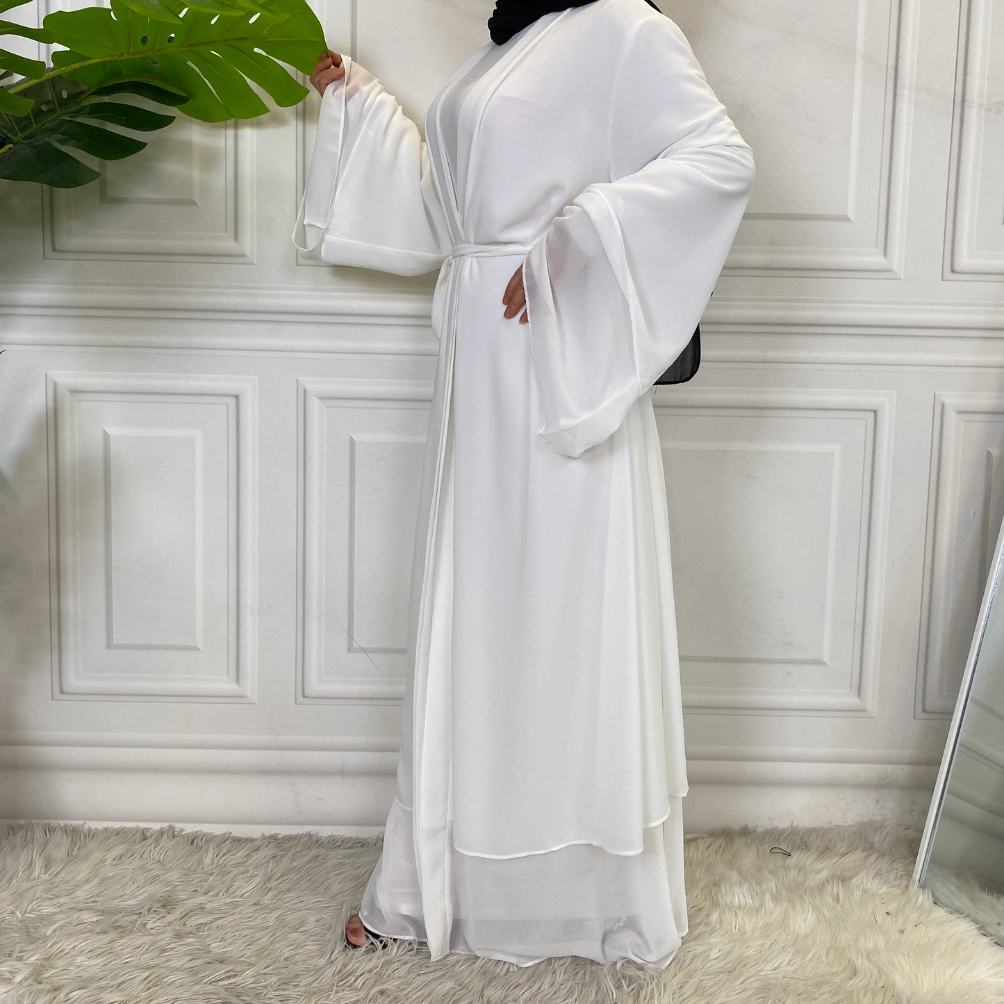 Siyana Chiffon Abaya