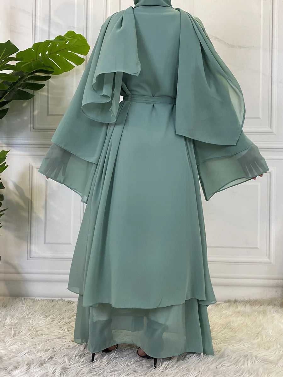 Siyana Chiffon Abaya