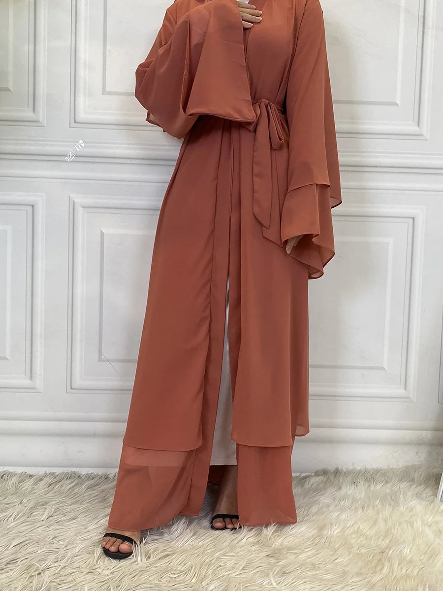 Siyana Chiffon Abaya