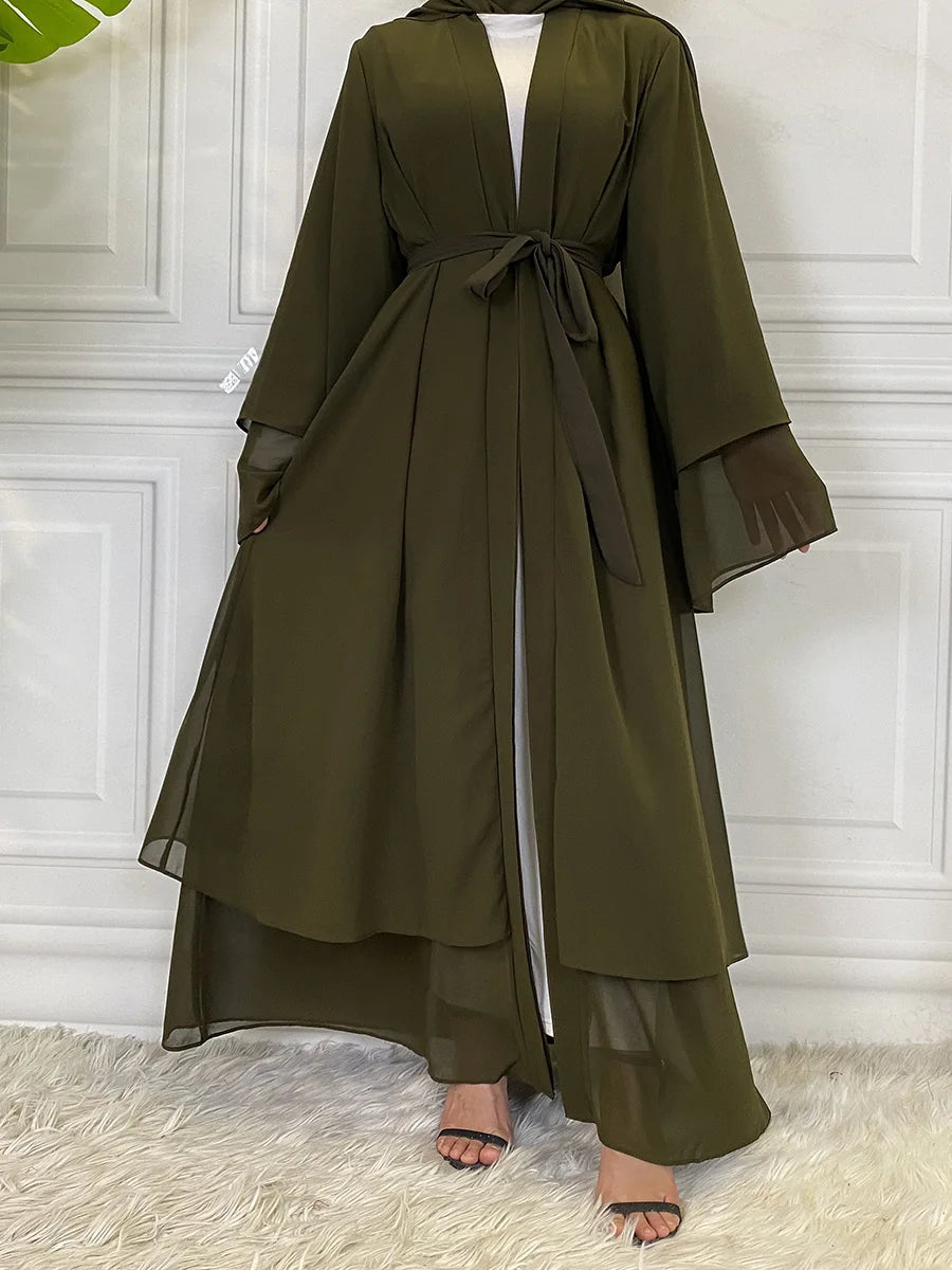 Siyana Chiffon Abaya