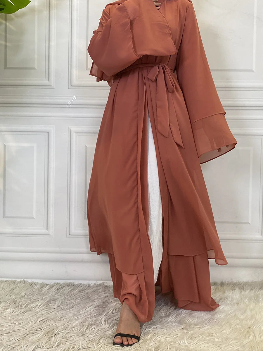 Siyana Chiffon Abaya