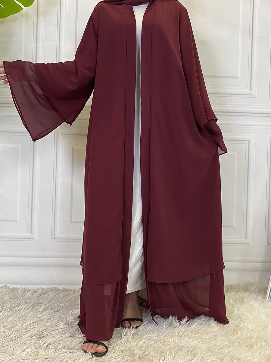 Siyana Chiffon Abaya