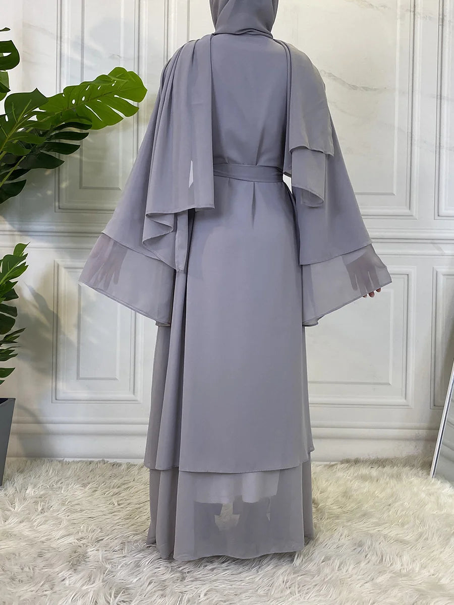 Siyana Chiffon Abaya