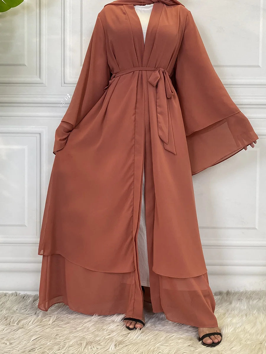 Siyana Chiffon Abaya