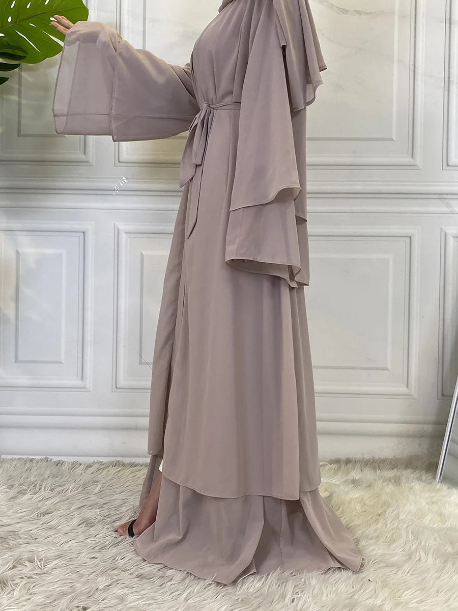 Siyana Chiffon Abaya