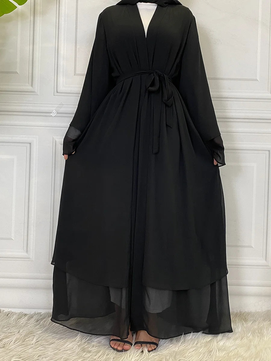 Siyana Chiffon Abaya