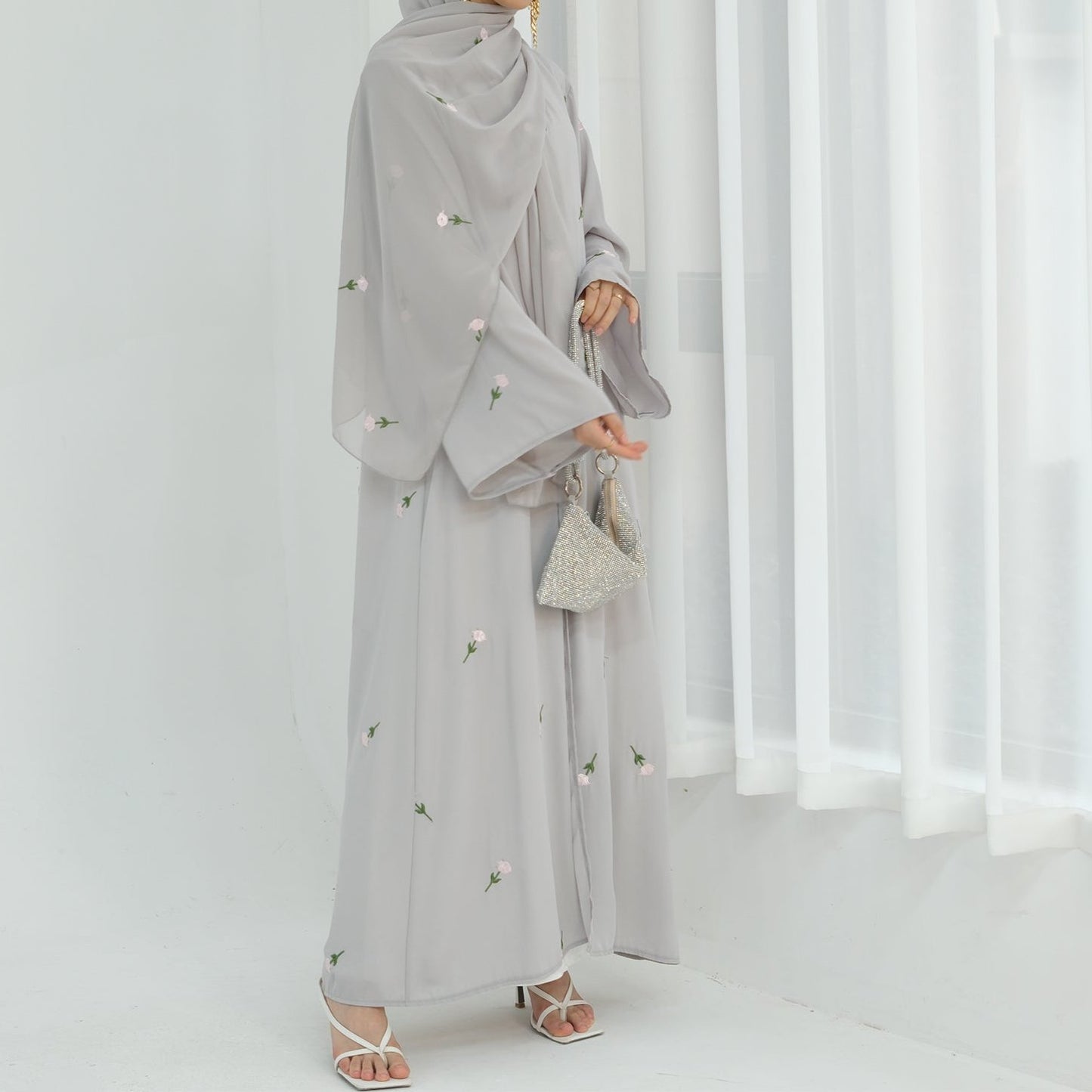 Rose Abaya