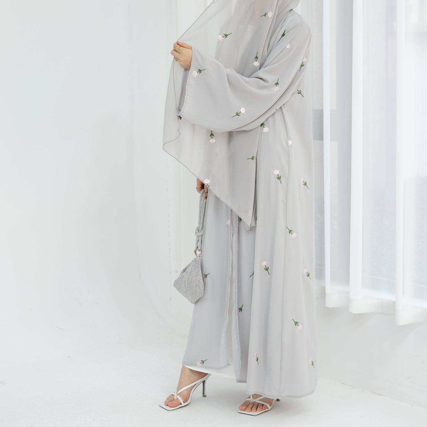 Rose Abaya