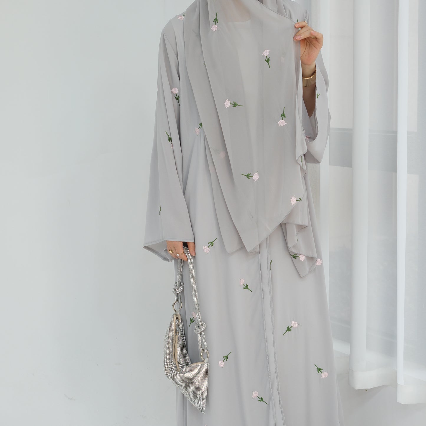 Rose Abaya