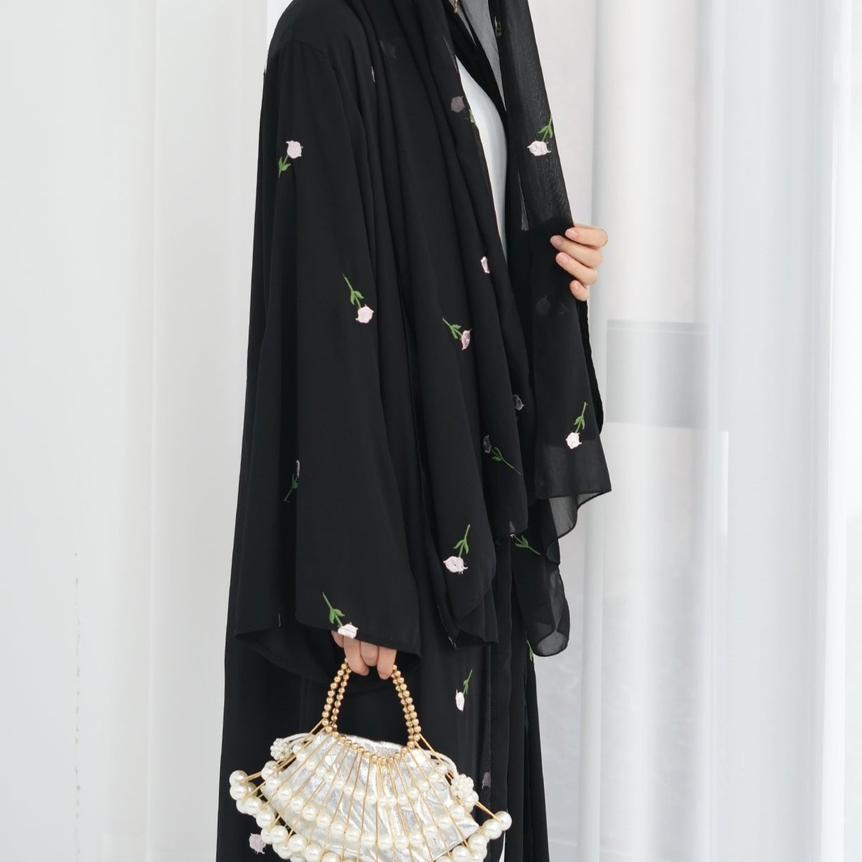 Rose Abaya